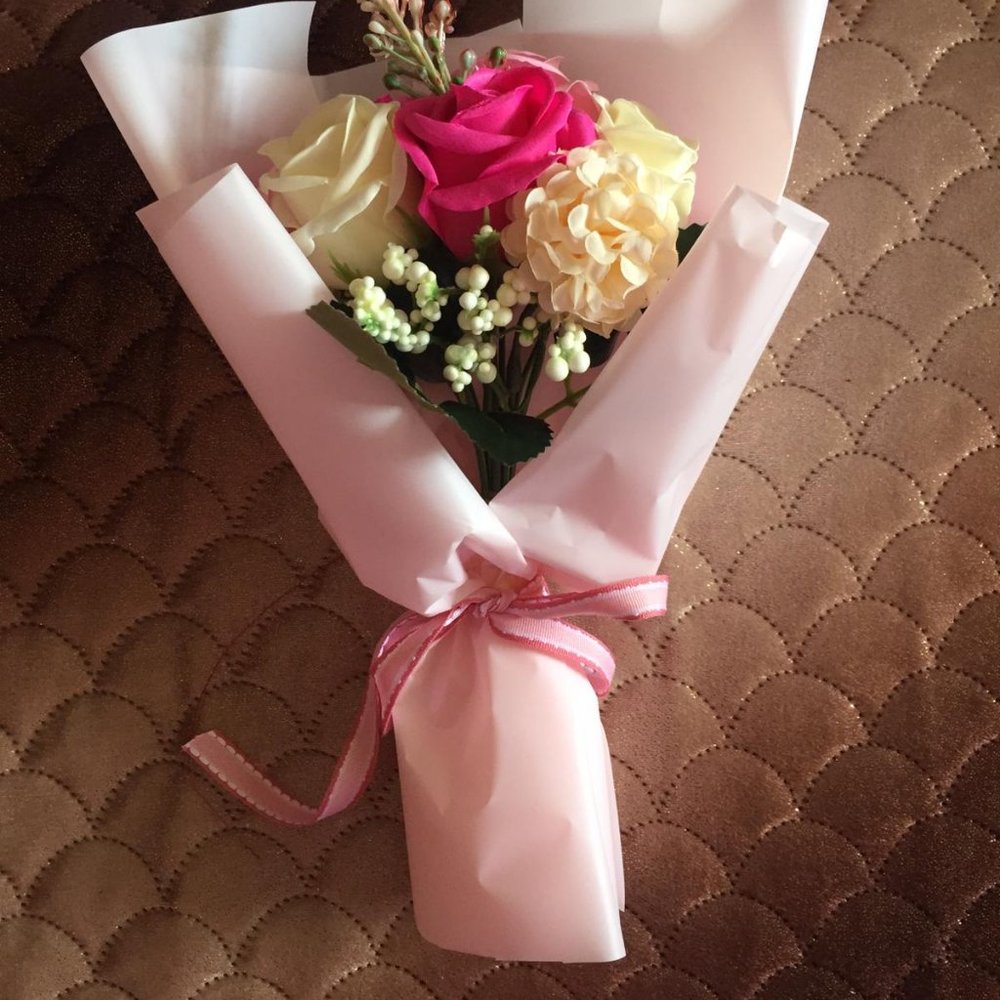 Soap flower bouquet  Mother'Day's